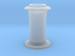 4DPGW001 - Replacement GWR 64xx Chimney (00 EM P4) in Clear Ultra Fine Detail Plastic