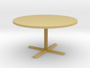 Office Table 1/48 in Tan Fine Detail Plastic