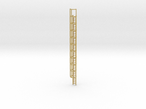 40ft Cage Ladder 1/64 in Tan Fine Detail Plastic