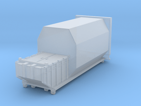 Waste Compactor 1/160 in Clear Ultra Fine Detail Plastic