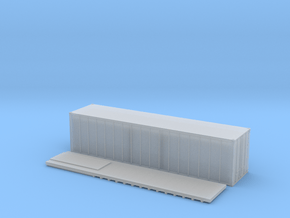 N Scale 35' Container (NSK) in Clear Ultra Fine Detail Plastic