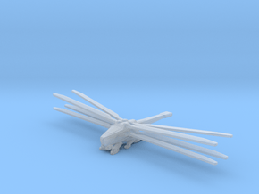 Dune 2021 Ornithopter in Clear Ultra Fine Detail Plastic