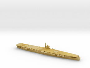 Japanese Aircraft Carrier Hiryu in Tan Fine Detail Plastic