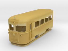 Littorina - Freelance Railcar H0e in Tan Fine Detail Plastic