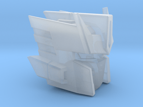 Wind Maker's head for WFC Siege in Clear Ultra Fine Detail Plastic