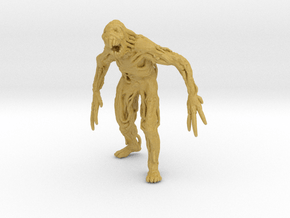 Resident Evil Molded miniature for games and rpg in Tan Fine Detail Plastic