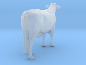 Brangus 1:87 Standing Cow in Clear Ultra Fine Detail Plastic