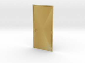 '1-50' Scale - Single Door in Tan Fine Detail Plastic