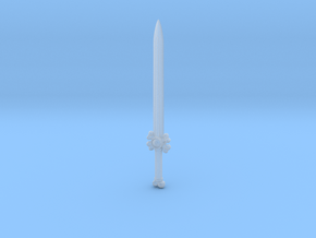 Cartoon Skeletor Sword (MotU Origins Scale) in Clear Ultra Fine Detail Plastic