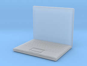 Printle Thing Laptop - 1/72 in Clear Ultra Fine Detail Plastic