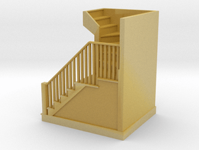 HO Scale staircase plus steps 10' 4" height  in Gray Fine Detail Plastic