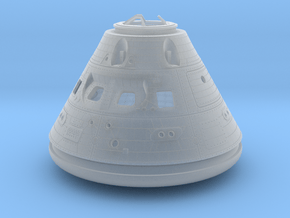 Orion Crew Module (CM) 1:72 No Glass in Clear Ultra Fine Detail Plastic