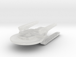 Kobayashi Maru (STO) 1/4800 Attack Wing in Clear Ultra Fine Detail Plastic
