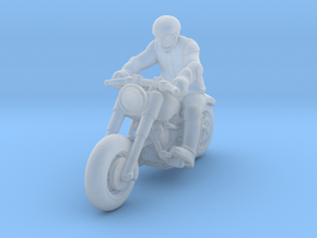 Harley Rider 1:160 N in Clear Ultra Fine Detail Plastic