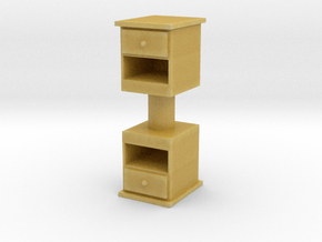 End Table (x2) 1/35 in Tan Fine Detail Plastic