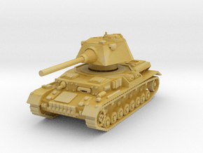 Panzer IV S 1/160 in Tan Fine Detail Plastic
