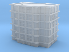 Residential Building 03 1/700 in Clear Ultra Fine Detail Plastic