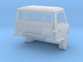 D Series Spare Cab H0 scale in Clear Ultra Fine Detail Plastic