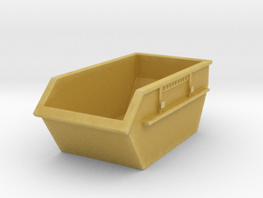 Construction Waste Container 1/87 in Tan Fine Detail Plastic