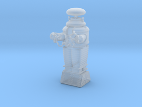 Lost in Space - 1.35 - Robot - Defense Mode in Clear Ultra Fine Detail Plastic