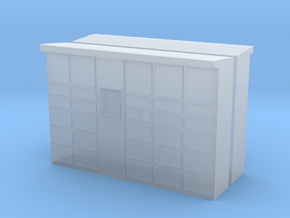 Parcel Locker (x2) 1/120 in Clear Ultra Fine Detail Plastic