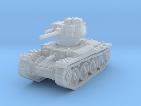 Panzer 38t D 1/160 in Clear Ultra Fine Detail Plastic