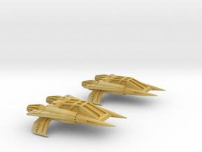 Quad Thunder Fighter 2.8in in Tan Fine Detail Plastic