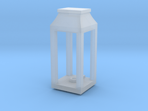 1:12 Floor Single Lantern (0.089 hole) in Clear Ultra Fine Detail Plastic