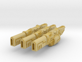 High Yield Ion Rifles x3 in Tan Fine Detail Plastic