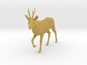 Roe Deer 1:20 Walking Male in Tan Fine Detail Plastic