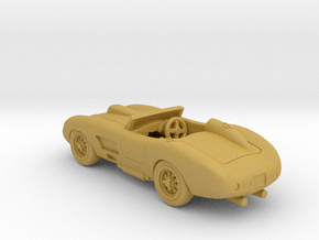 Ferrari 335 S Spider Scaglietti 1:120 TT in Tan Fine Detail Plastic