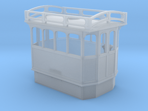 kitson steam tram in Clear Ultra Fine Detail Plastic