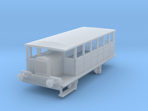0-148fs-spurn-head-hudswell-clarke-railcar in Clear Ultra Fine Detail Plastic