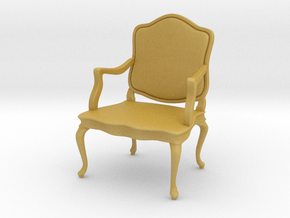 1:24 French Chair 10 in Tan Fine Detail Plastic