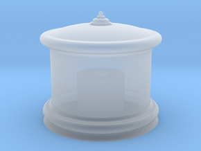 HO Sand Dome for Bachmann 4-4-0 - Roy O. Disney in Clear Ultra Fine Detail Plastic