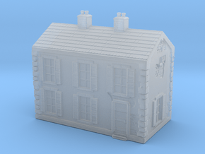 North European House 02 1/285 in Clear Ultra Fine Detail Plastic