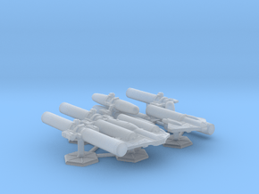 7000 Scale ISC Fleet Sustainment Convoy Collection in Clear Ultra Fine Detail Plastic