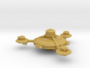 Omni Scale Romulan Augmented Battle Station MGL in Tan Fine Detail Plastic