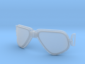 Knightmare goggles 1 to 2 scale in Clear Ultra Fine Detail Plastic