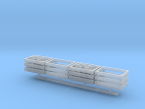 Wood_Crate_01. 1:35 Scale in Clear Ultra Fine Detail Plastic