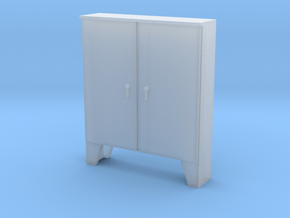 1/64 NEMA electrical cabinet in Clear Ultra Fine Detail Plastic