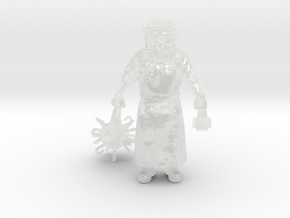 Evil Within Keeper miniature fantasy games DnD rpg in Clear Ultra Fine Detail Plastic