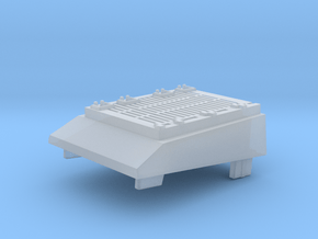 USS Flagg Tow Vehicle Engine Cover in Clear Ultra Fine Detail Plastic
