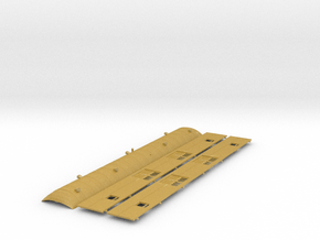 Southern Pacific 70-B-7 Baggage Roof and Sides in Tan Fine Detail Plastic
