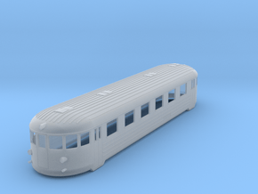0-160fs-finnish-vr-dm7-railcar in Clear Ultra Fine Detail Plastic