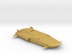 BG Hover Car V4 1:160 Scale in Tan Fine Detail Plastic