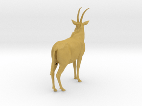 Sable Antelope 1:16 Standing Female 2 in Tan Fine Detail Plastic