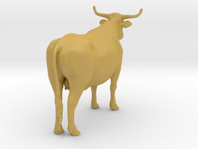 ABBI 1:38 Standing Cow 1 in Tan Fine Detail Plastic