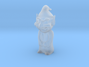 Gnome Wizard in Clear Ultra Fine Detail Plastic