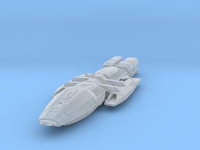 Vulcan Class Battlestar / custom, 8.6"- 22cm in Clear Ultra Fine Detail Plastic